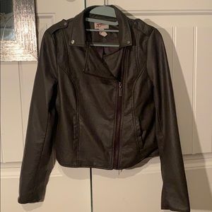 Leather jacket